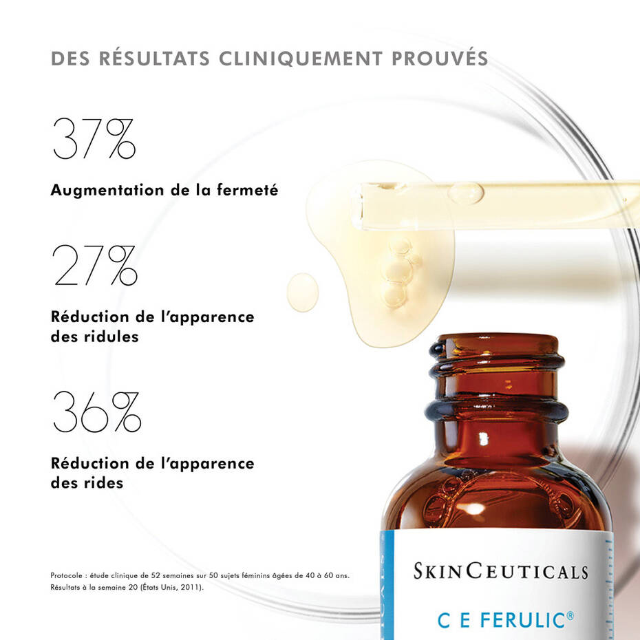 C E Ferulic® Sérum antioxydant vitamine C pure SkinCeuticals